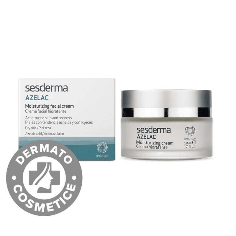 Crema hidratanta pentru ten uscat predispus la acnee Azelac