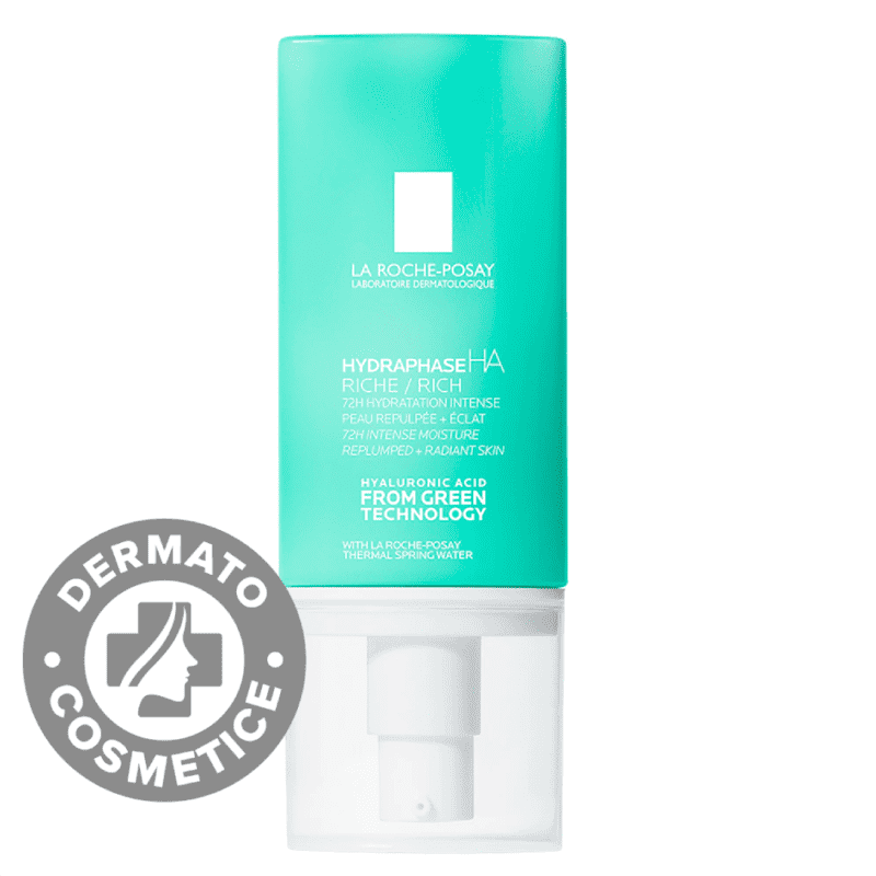 Crema intens hidratanta pentru ten uscat si sensibil 72h Hydraphase HA Rich