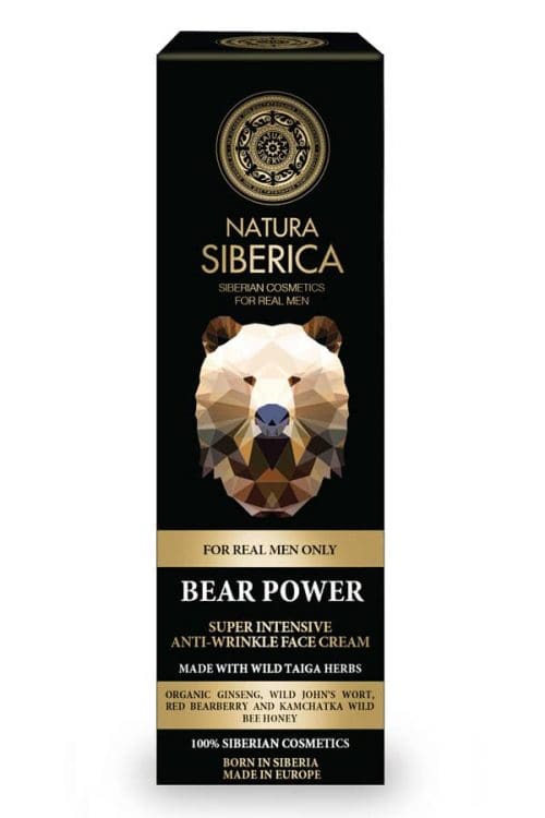 Crema intensiva antirid pentru barbati Bear Power, 50ml, Natura Siberica 1 Crema intensiva antirid pentru barbati Bear Power