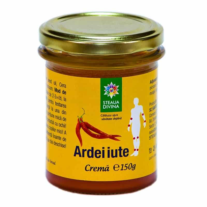 Crema naturala cu ardei iute