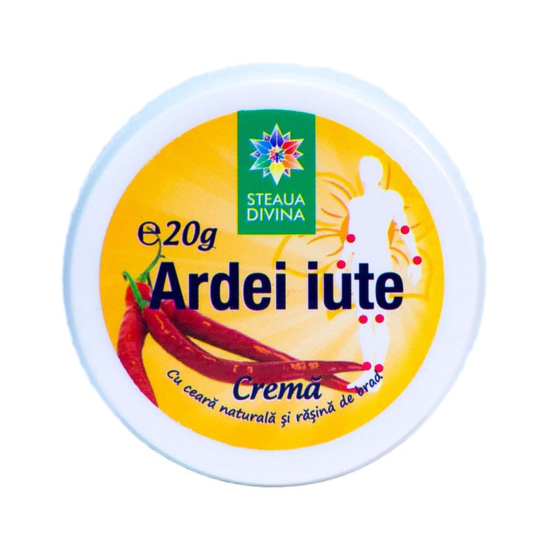 Crema naturala cu ardei iute