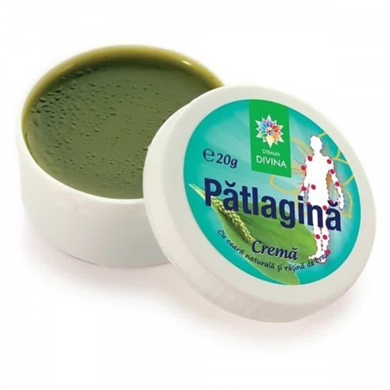 Crema naturala cu patlagina