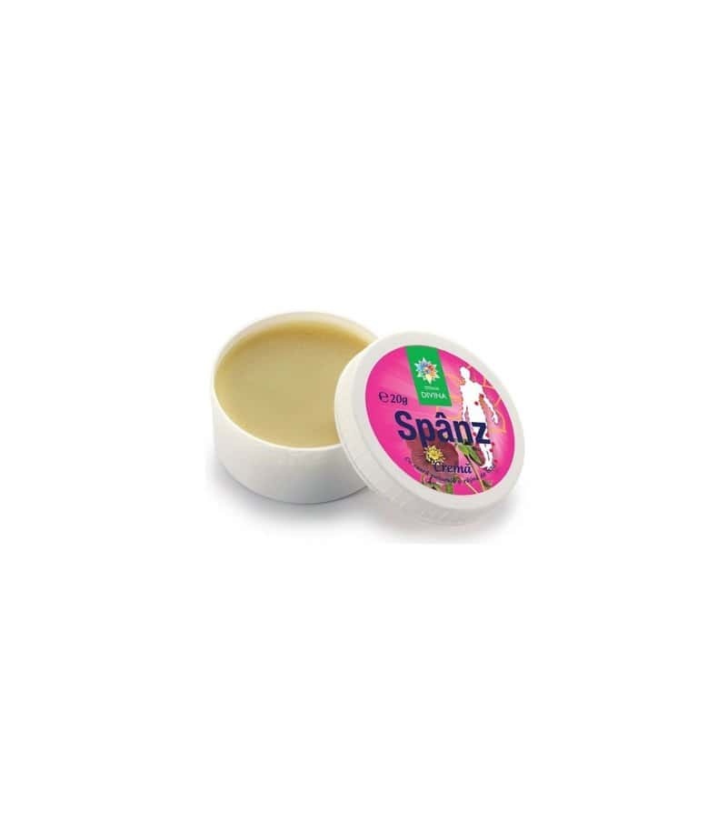 Crema naturala cu spanz, 20g, Steaua Divina 1 Crema naturala cu spanz