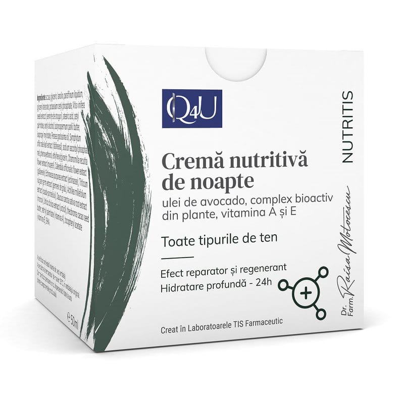 Crema nutritiva de noapte Q4U