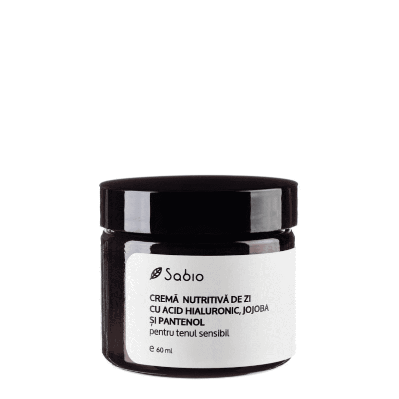 Crema nutritiva de zi cu acid hialuronic + jojoba si pantenol