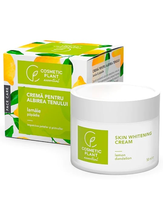 Crema pentru albirea tenului, 50ml, Cosmetic Plant 1 Crema pentru albirea tenului