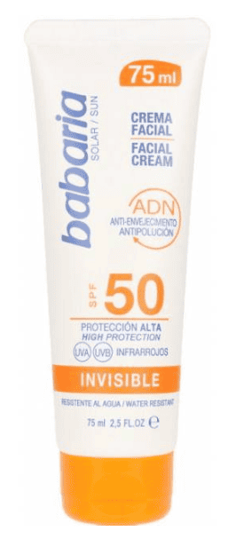 Crema pentru fata cu SPF 50 Invisible Effect