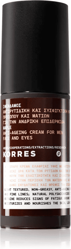Crema pentru fata si ochi anti-age pentru barbati Maple
