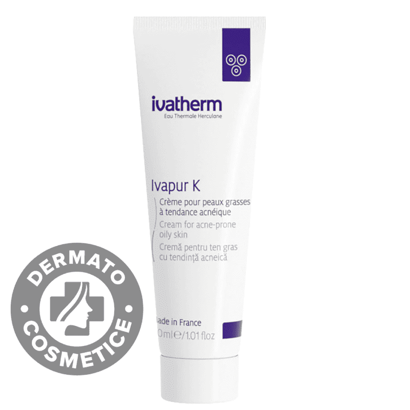 Crema pentru ten gras cu tendinta acneica Ivapur K