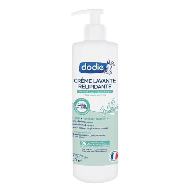 Crema relipidanta de spalare 3 in 1 pentru piele atopica