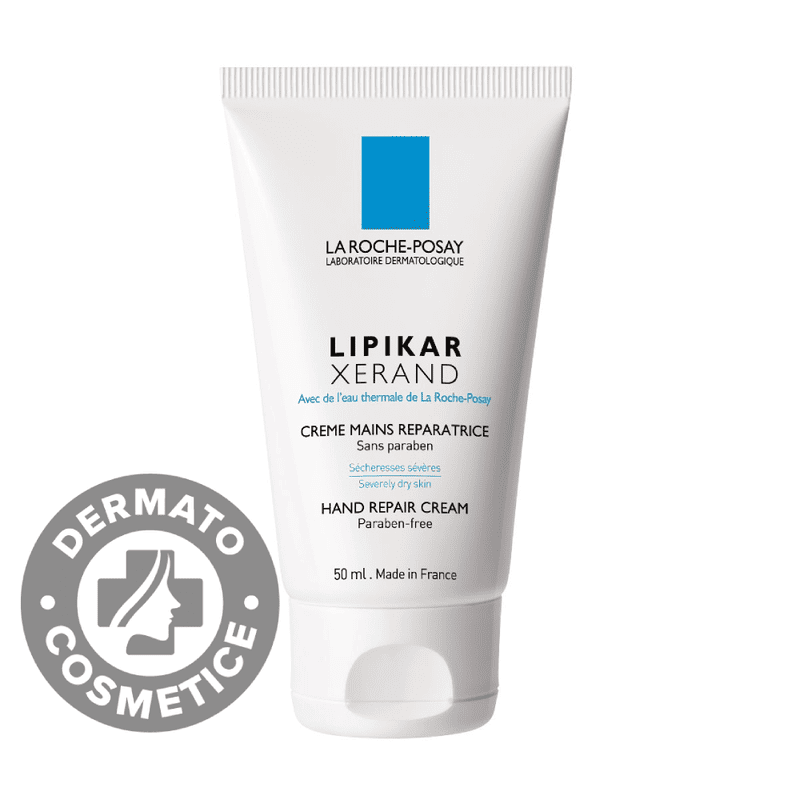 Crema reparatoare pentru maini foarte uscate Lipikar Xerand