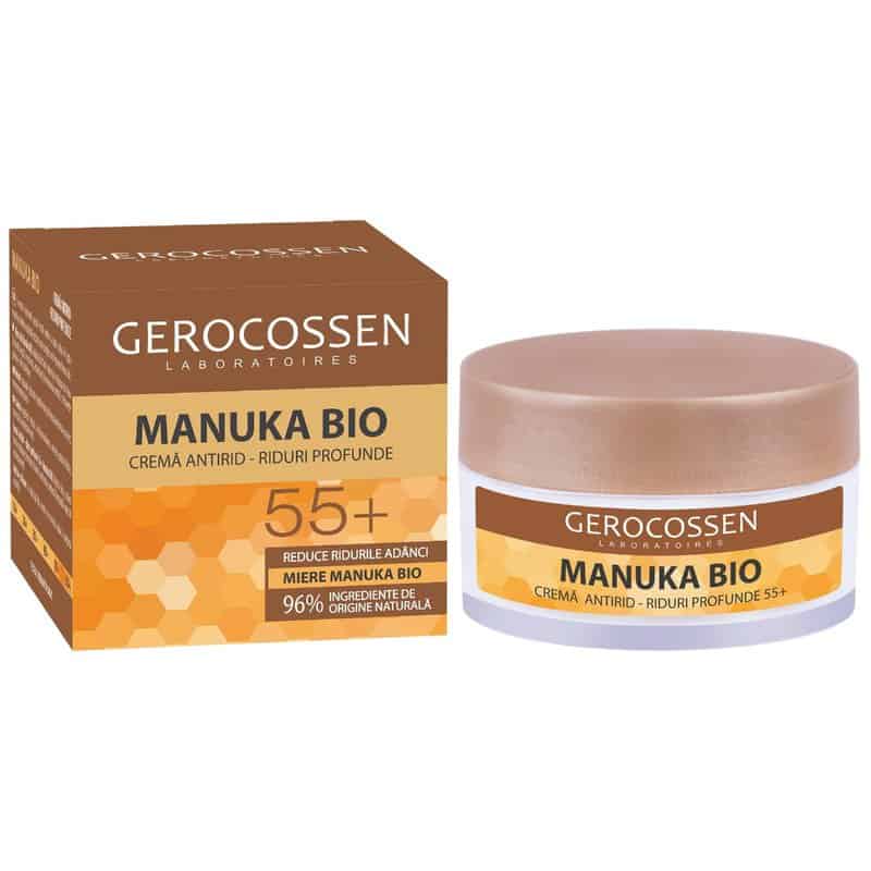 Crema riduri profunde 55+ Manuka Bio