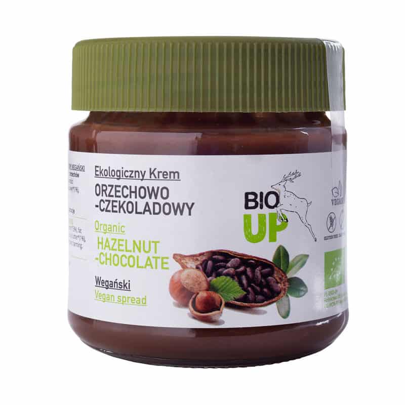 Crema tartinabila bio de ciocolata cu alune de padure fara gluten