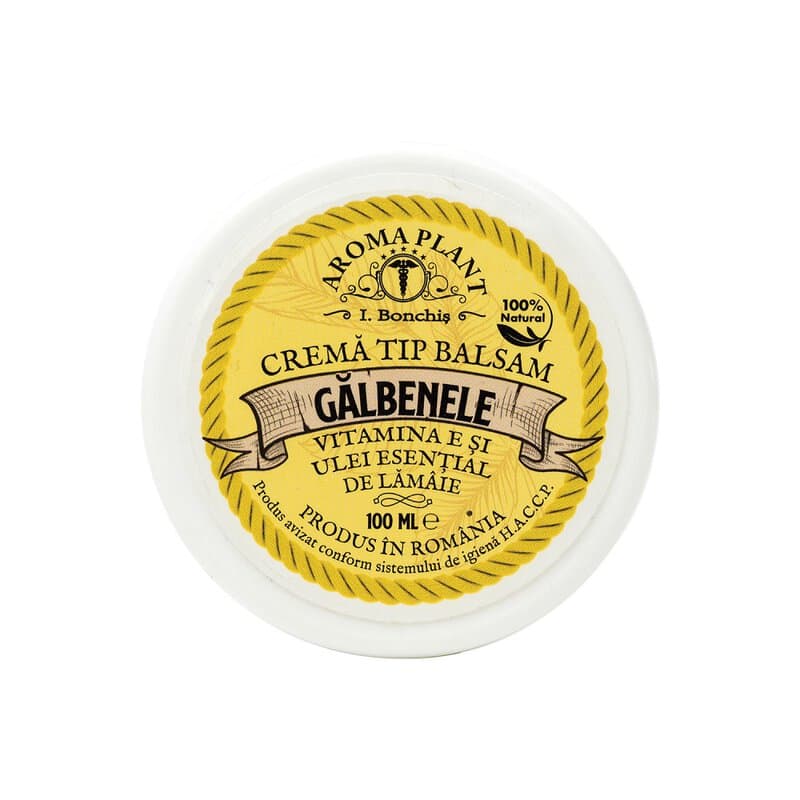 Crema tip balsam cu galbenele