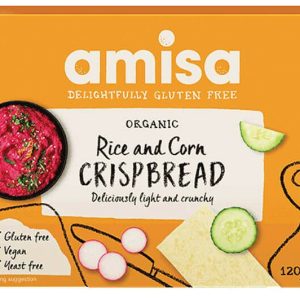 Crispbread din orez si porumb fara gluten Bio