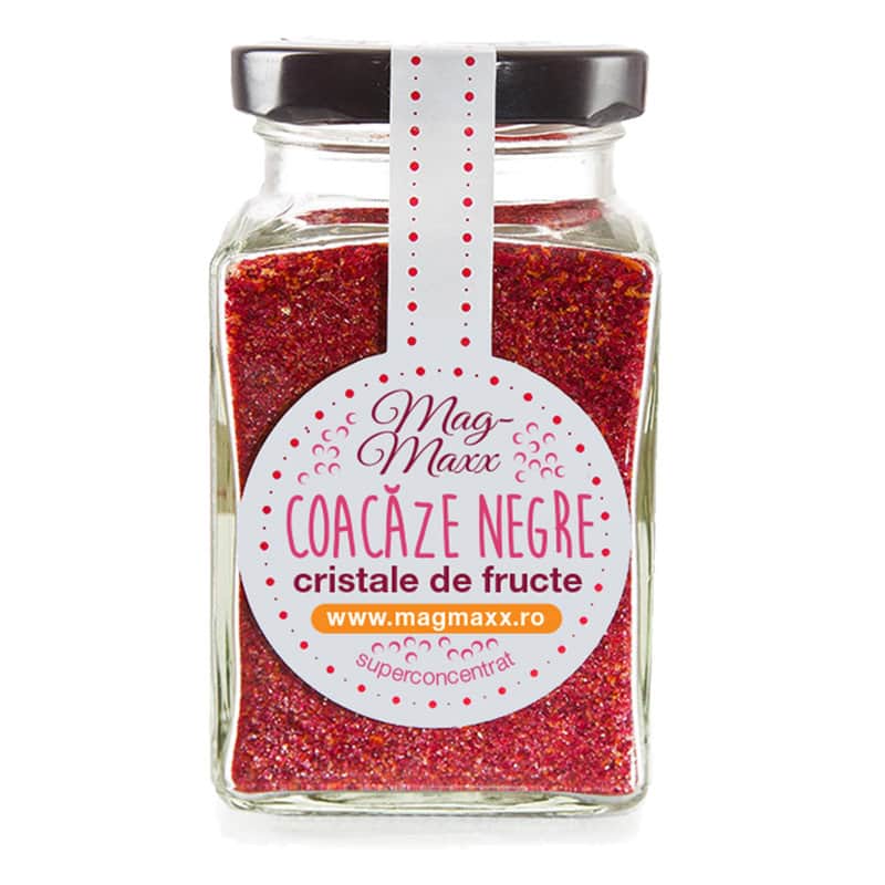 Cristale de fructe coacaze negre MagMaxx