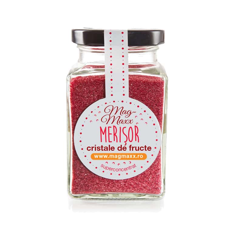 Cristale de fructe cu merisor MagMaxx