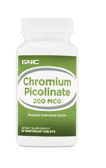 Crom Picolinat 200mg, 90 capsule, GNC 1 Crom Picolinat 200mg
