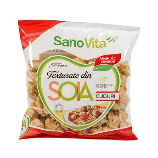 Cuburi vegetale din soia