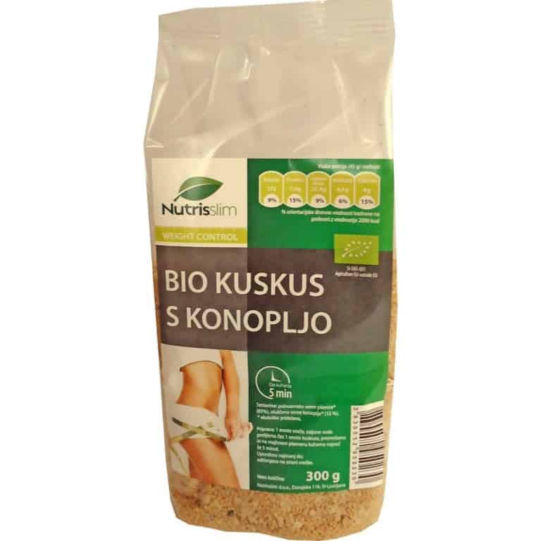 Cuscus grau cu seminte canepa 300g - NUTRISSLIM