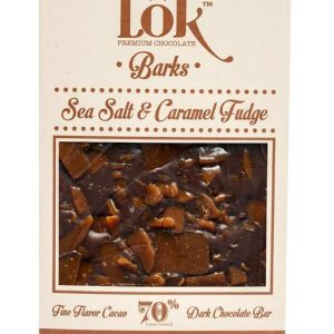 Dark Chocolate 70% cacao cu caramel si sare marina