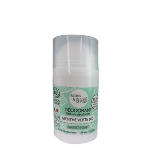 Deodorant bio roll-on cu menta verde