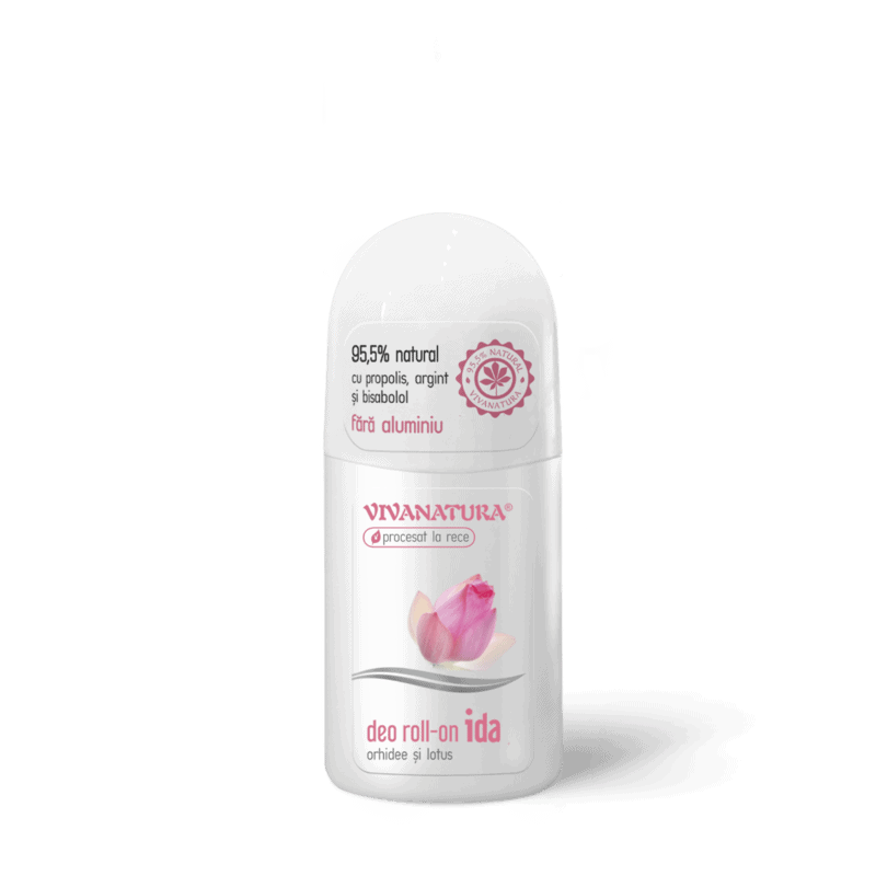Deodorant natural IDA cu orhidee si lotus