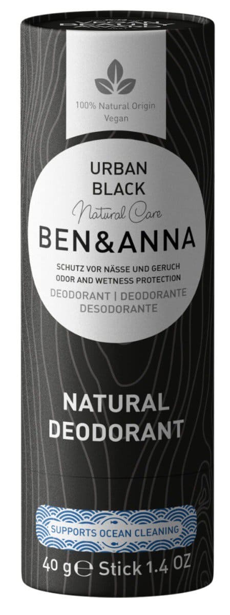 Deodorant natural Urban Black, 40g, Ben&Anna 1 Deodorant natural Urban Black