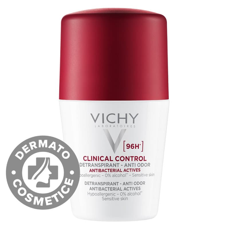 Deodorant roll-on antiperspirant 96h Clinical Control