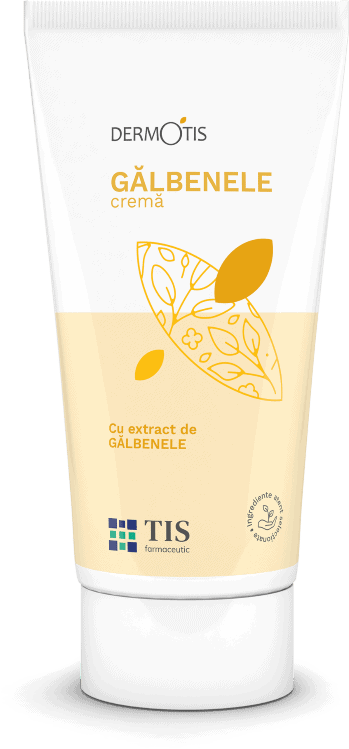 Dermotis crema cu galbenele, 50 ml, Tis Farmaceutic 1 Dermotis crema cu galbenele
