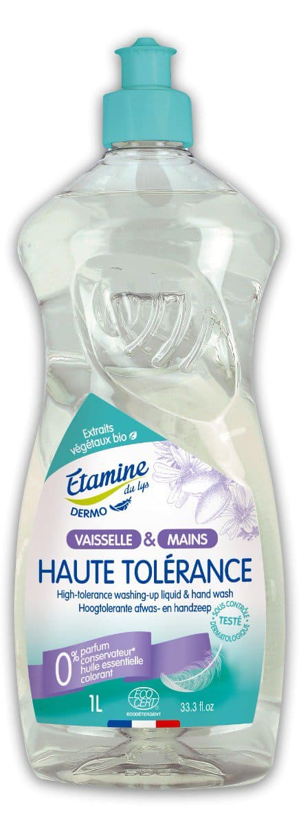 Detergent bio pentru vase si maini fara sapun cu toleranta ridicata pentru piele, 1000ml, Etamine 1 Detergent bio pentru vase si maini fara sapun cu toleranta ridicata pentru piele