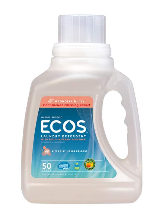 Detergent de rufe cu magnolie, 1478ml, Ecos 1 Detergent de rufe cu magnolie