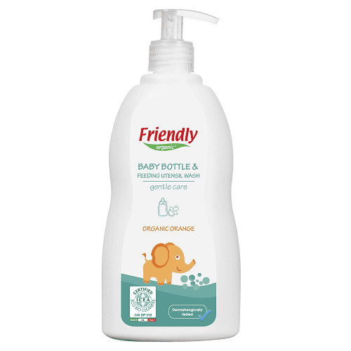 Detergent lichid de vase cu ulei organic de portocale