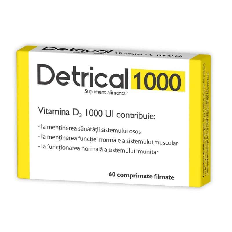 Detrical vitamina D 1000 UI
