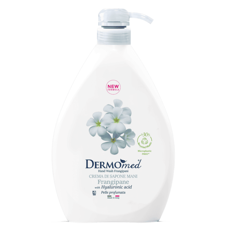 Dispenser Sapun lichid crema cu flori de Frangipani
