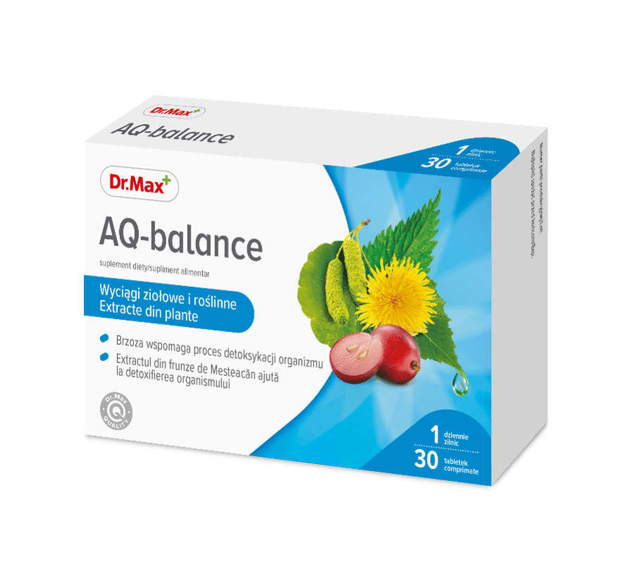 Dr.Max AQ-Balance, 30 comprimate filmate 1 Dr.Max AQ-Balance