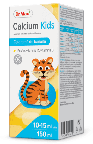 Dr.Max Calcium Kids sirop, 150ml 1 Dr.Max Calcium Kids sirop