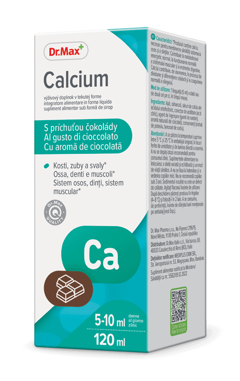 Dr.Max Calcium Sirop, 120ml 1 Dr.Max Calcium Sirop