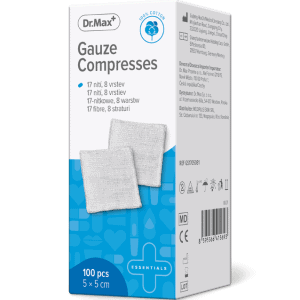 Dr.Max Comprese non-sterile 5x5cm