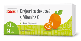 Dr.Max Drajeuri cu dextroza si vitamina C​