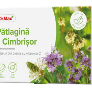 Dr.Max Drajeuri cu patlagina si cimbrisor