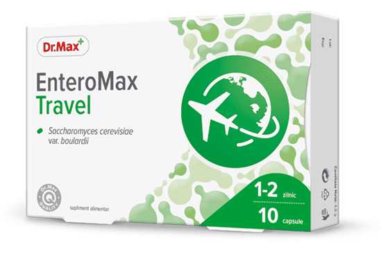 Dr.Max Enteromax Travel, 10 capsule 1 Dr.Max Enteromax Travel
