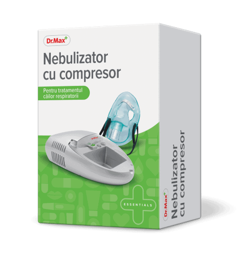 Dr.Max Nebulizator cu compresor, 1 bucata 1 Dr.Max Nebulizator cu compresor
