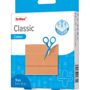 Dr.Max Plasturi clasici sterili 8 x 10cm