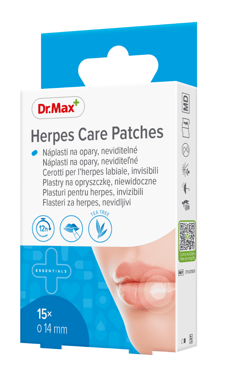 Dr.Max Plasturi pentru herpes, 15 bucati 1 Dr.Max Plasturi pentru herpes