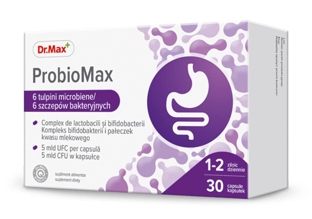 Dr.Max Probiomax, 30 capsule 1 Dr.Max Probiomax