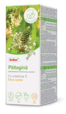 Dr.Max Sirop cu patlagina fara zahar​