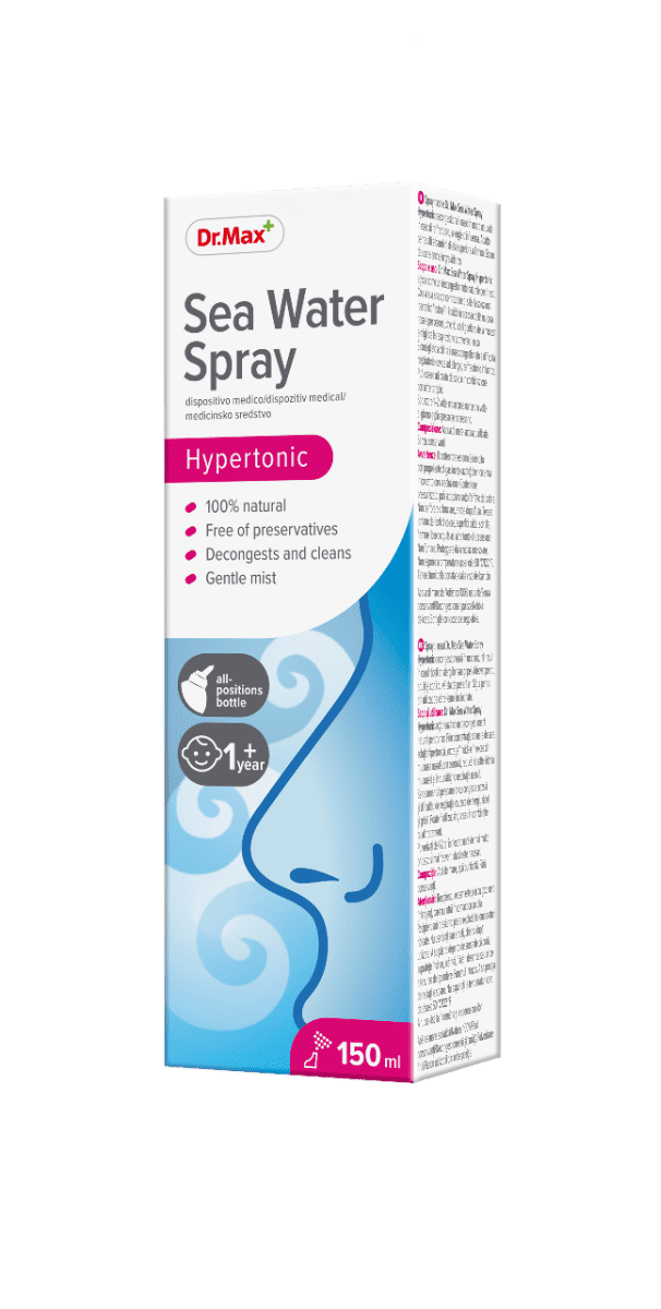 Dr.Max Spray nazal hipertonic, 150ml 1 Dr.Max Spray nazal hipertonic