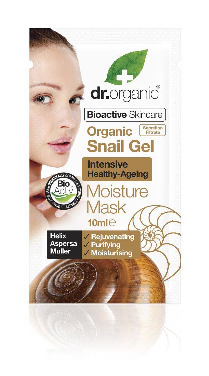Dr.Organic Masca cu extract de melc, 10ml 1 Dr.Organic Masca cu extract de melc