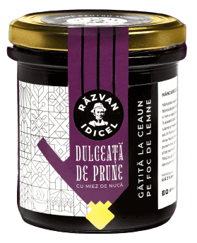 Dulceata de prune cu nuca